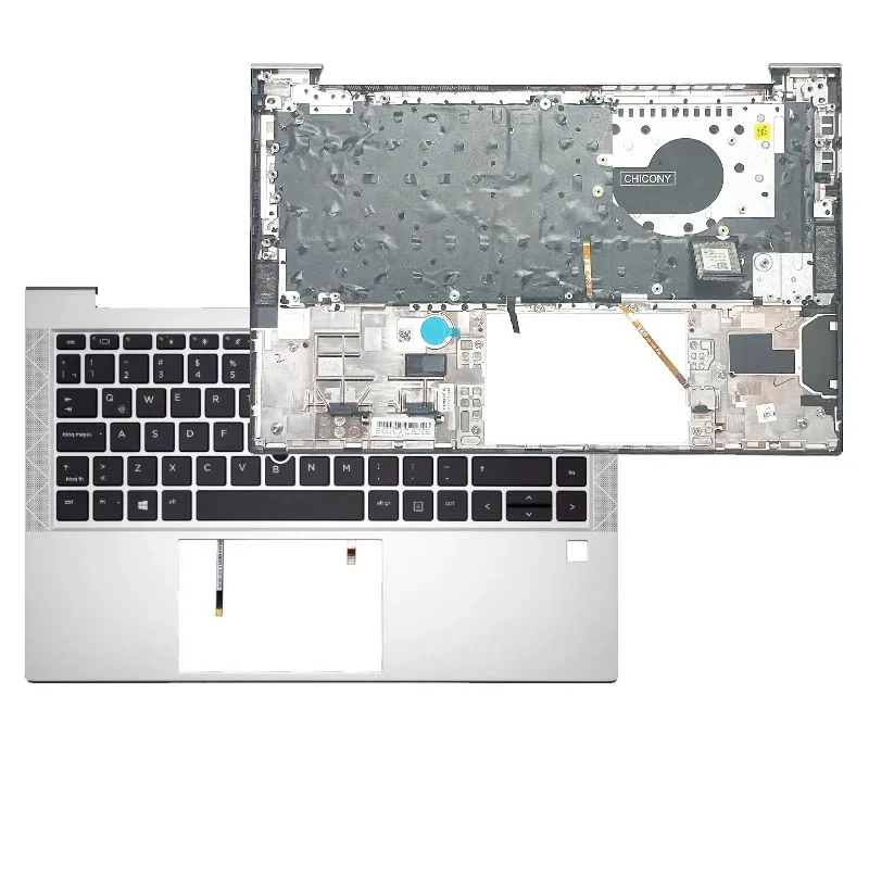 

For HP EliteBook 840 G8 G7 740 745 845 G7 G8 New US LA SP Keyboard Laptop Palmrest Top Backlight Keyboard Replace Case