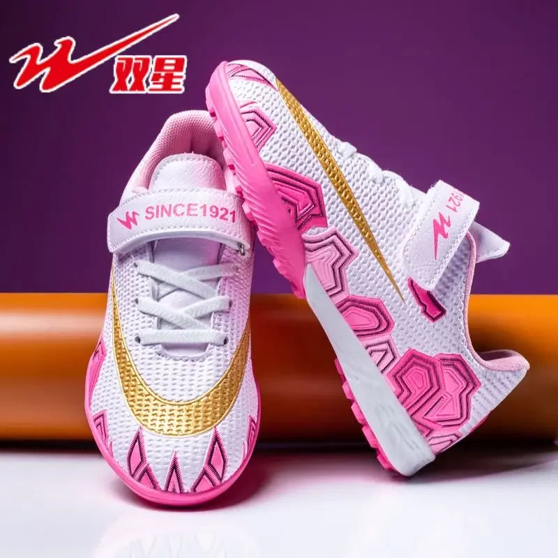 

Men Outdoor Athletic Soccer Football Cleats Breathable Lightweight Wear Resistant Training Running Shoes