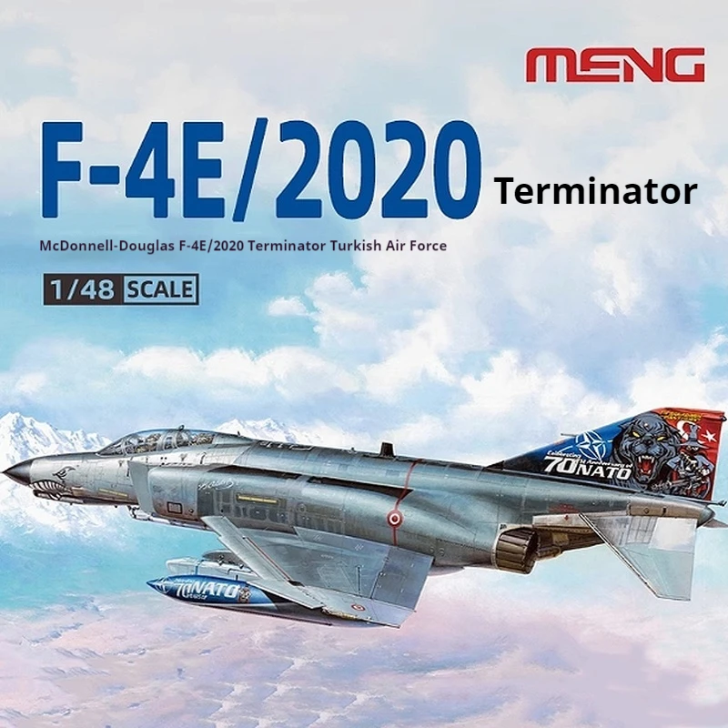 

1/48 simulation LS-020 F-4E/2020 Terminator fighter plane Türkiye Air Force military assembly model desktop decoration friend gi