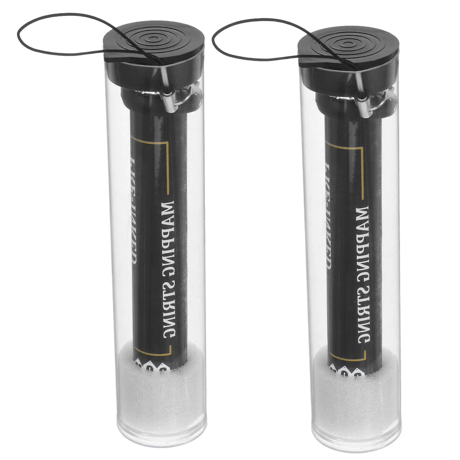 2Pcs Eyebrow Mapping String Clear Portable Tube Brow Drawing Line Accurate Positioning Measuring Tool Multi Functional Brow