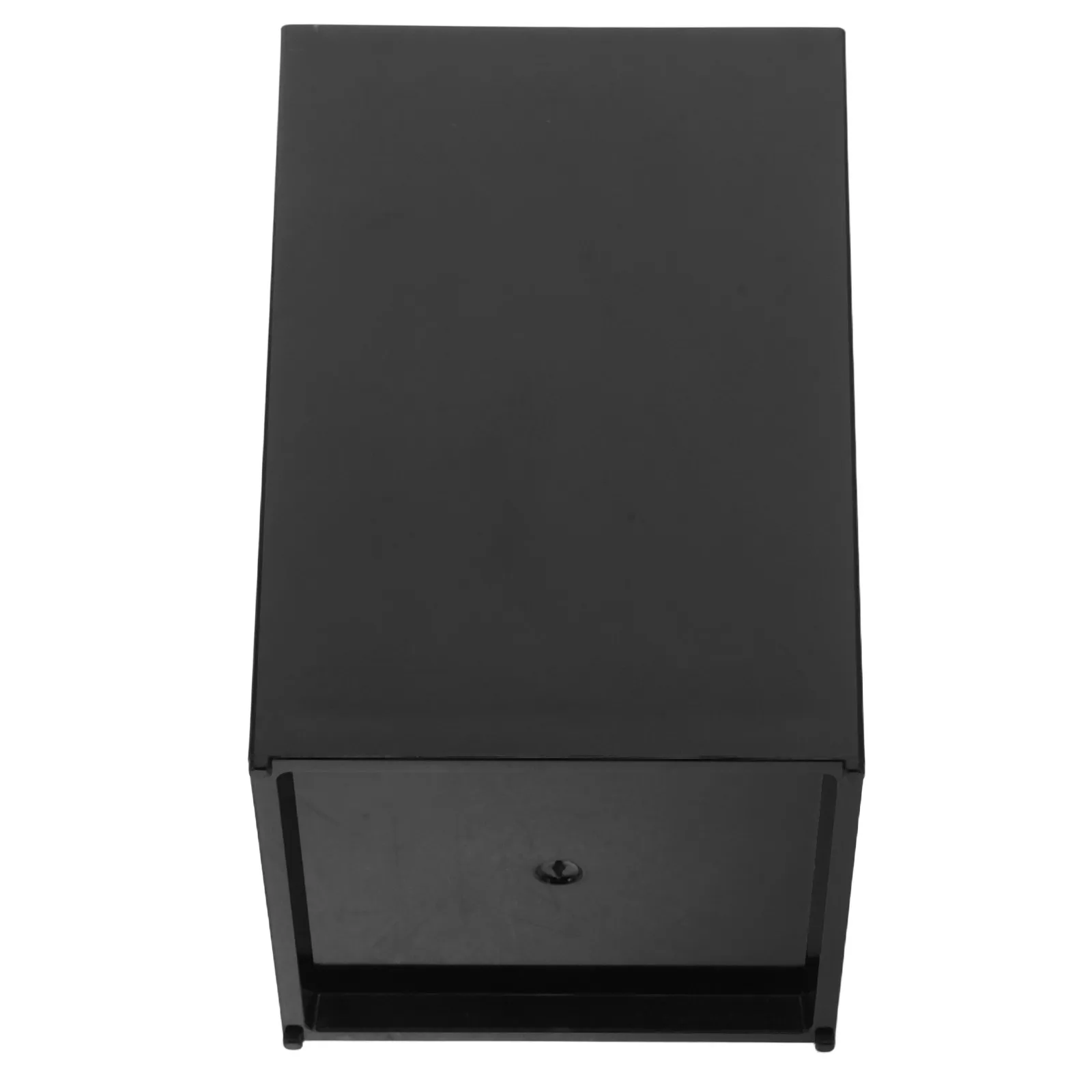 Black Nail Salon Holder Organizer Desk Storage Basket Stable Manicure Station Beauty Cart Box Case