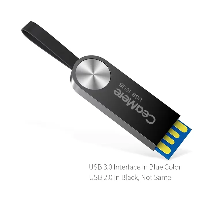10 Stück 2.0/3.0 Hochgeschwindigkeits-USB-Stick mit Individuellem Logo 4GB 8GB 16GB 32GB 64GB 128GB Metall-USB-Stick mit Schlüsselanhänger als Geschenk – Detail 16