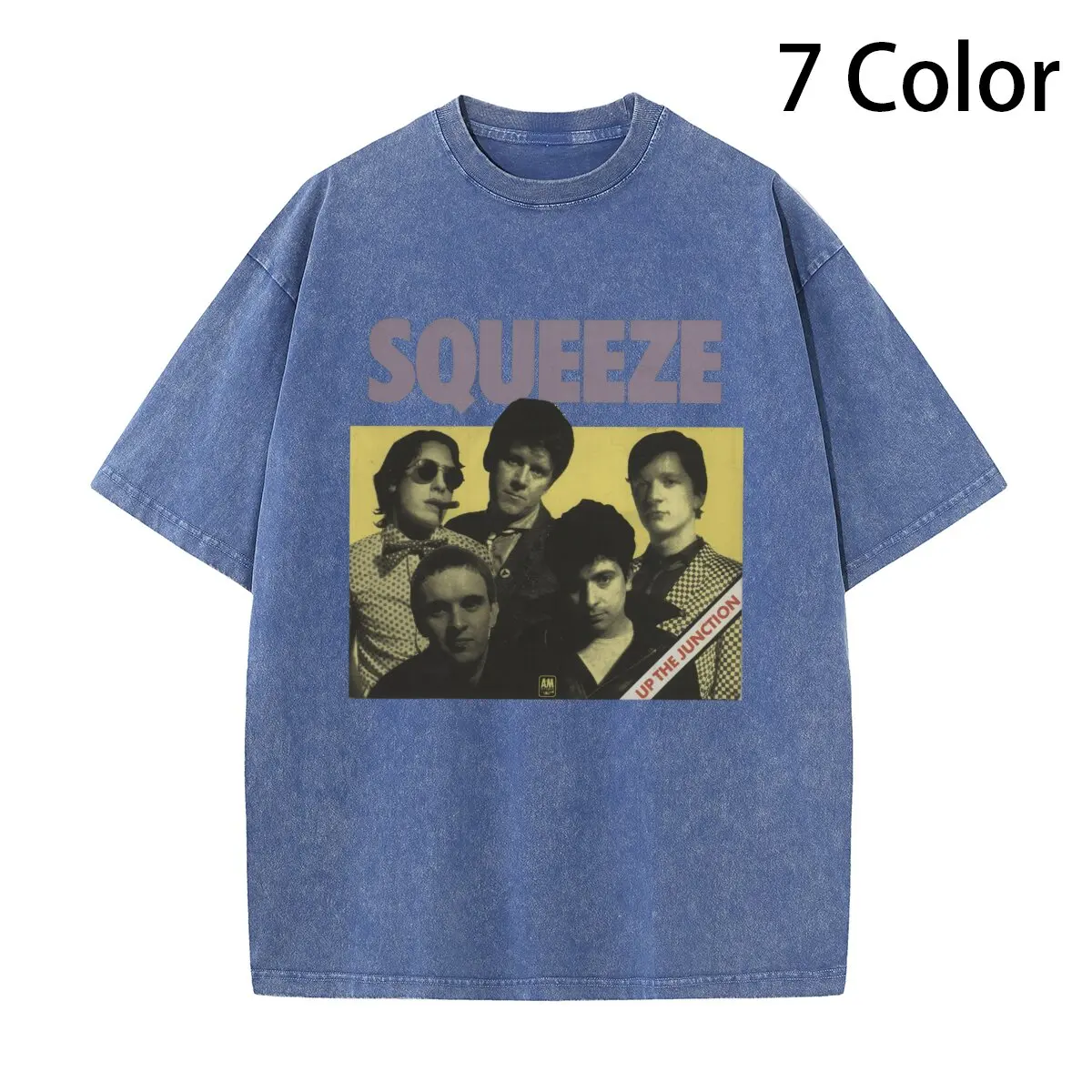 Retro Vintage Welcome to Squeeze Musician Band T-Shirt kawaii clothes tees graphic t shirt mens t shirt