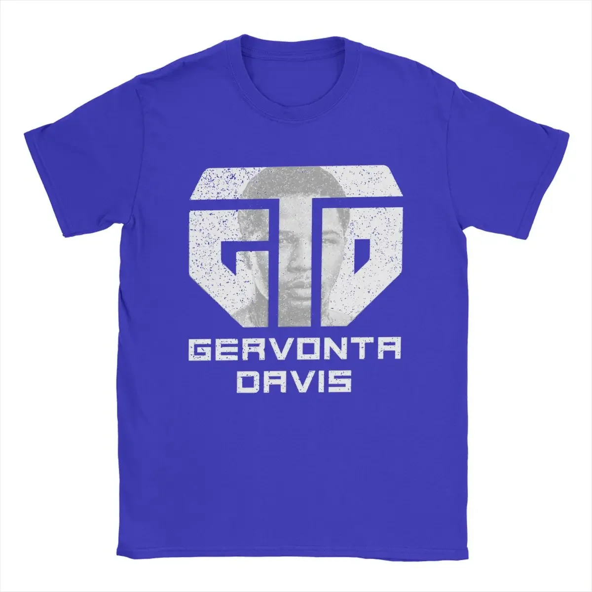 Men T-Shirts Gervonta Davis Tank Casual Pure Cotton Tee Shirt Short Sleeve Crewneck Clothing S-5XL heavyweight Round Neck 2024