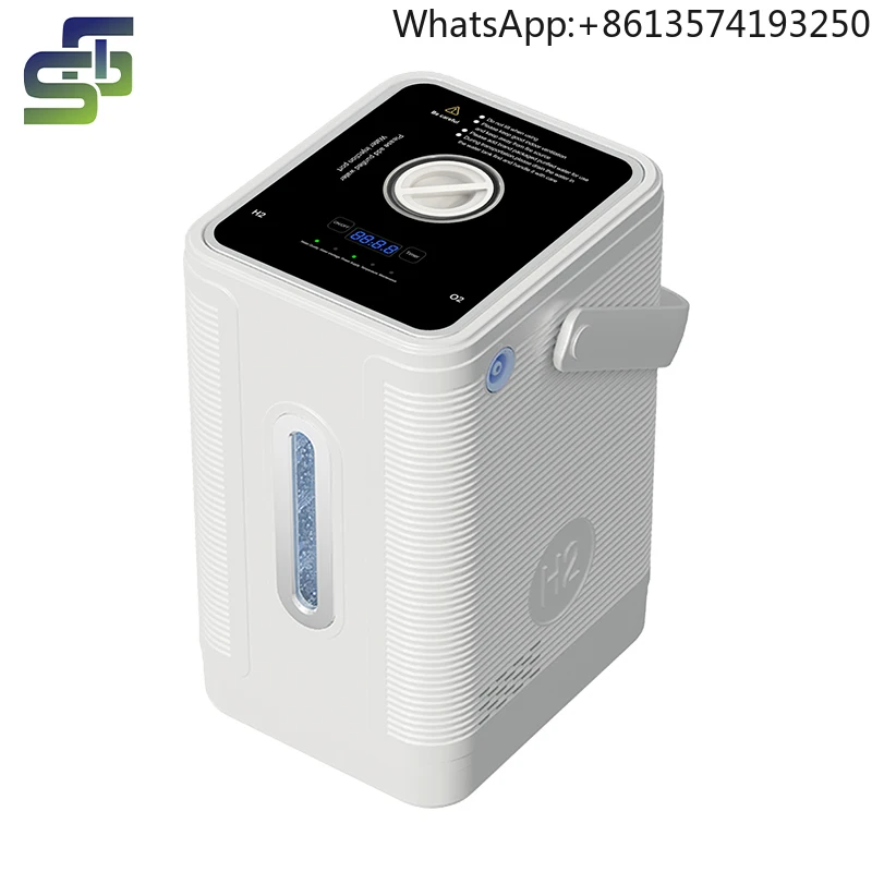 

For Factory Wholesale 300ml/min H2 99.99% Purity Hydrogen Inhaler Portable Hydro Generator for Home Use, Anti-Inflammation & Ene