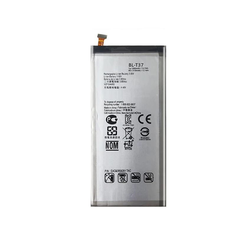 Battery For LG V20 Stylus3 V10 V30 V30+ V30A V40 V50 G7 G7+ ThinQ G3 G4 G5 K7 K8 K10 K20 Plus Leon Tribute 2 5 Optimus LTE III 3