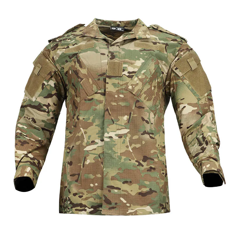 MGFLASHFORCE Uniform Men\'s Airsoft Camouflage Tactical Suit Combat Training Jackets Pants Outdoor Hunting clothes