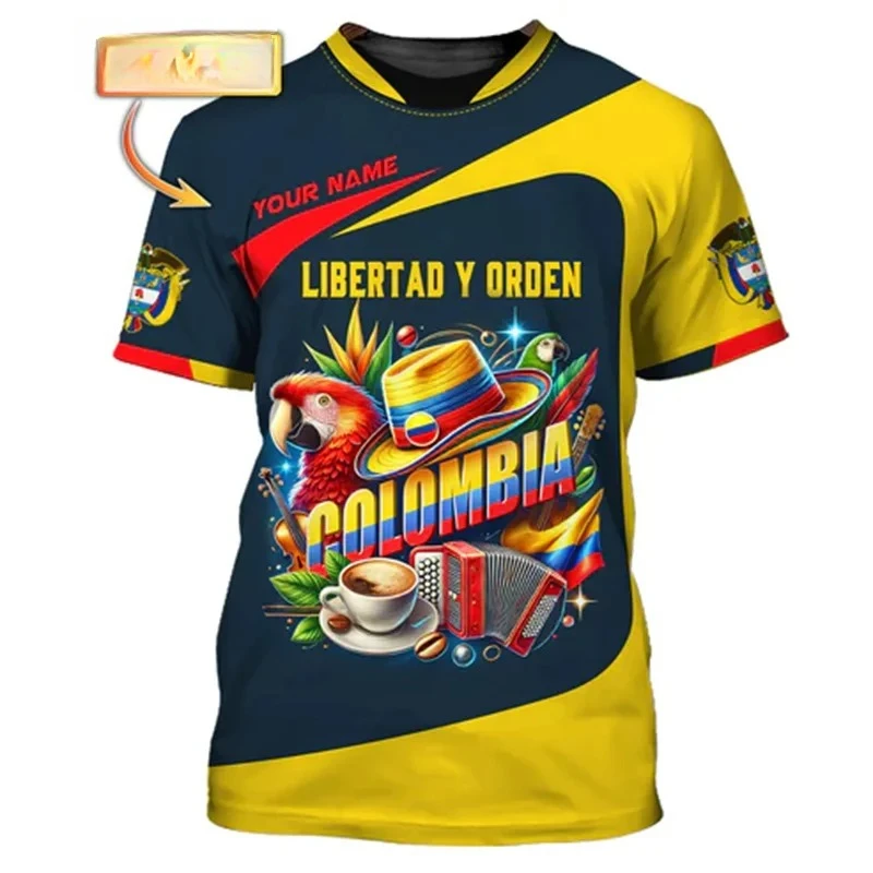 

2025 Men's personalized pattern fashion T-shirt, 3D printed casual T-shirt, street personalized fashion men's top