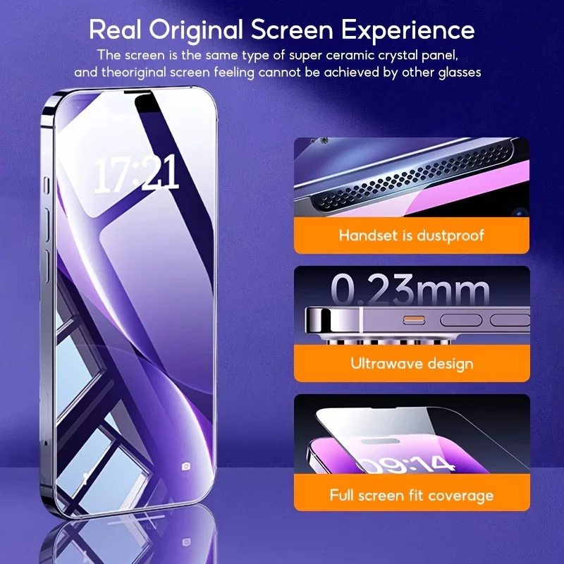 6in1 Privacy Tempered Glass For iPhone 16 14 15 13 12 11 Pro Max Camera Lens Protective Film For iPhone 12 13 Mini 16 15 14 Plus