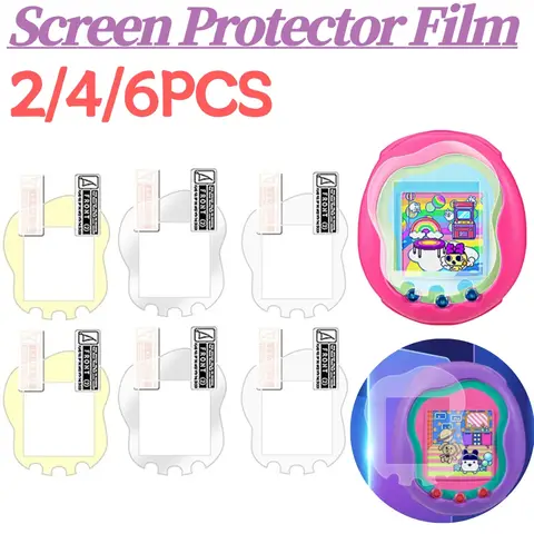 Screen Guard Protector Anti-Scratch PET/TPU Game Console Film Anti Fingerprint HD for Tamagotchi Uni Band Pet Accessories