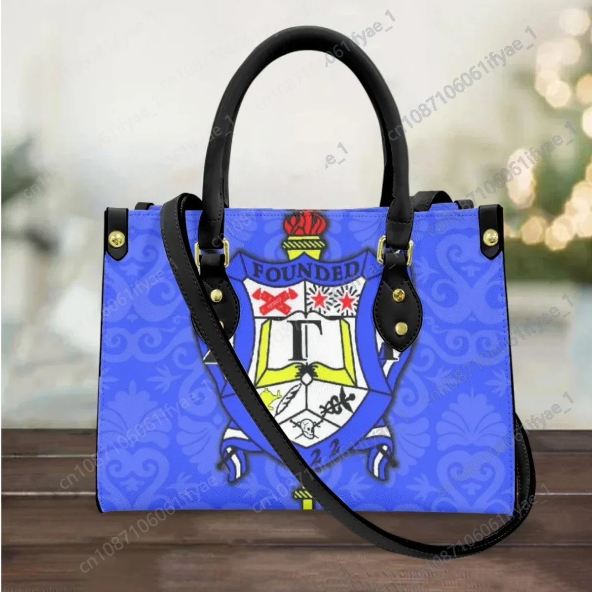 

Women Messenger Bag Handbag Sigma Gamma Rho Design Leather Casual Shoulder Bag Fashion Commuter Portable Coin Pouch Female Gift