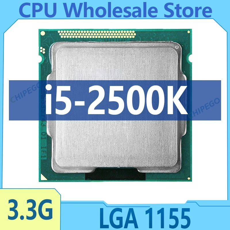 Core I5-2500K I5 2500K 3.3 GHz Quad-Core CPU Processor 6M 95W LGA 1155