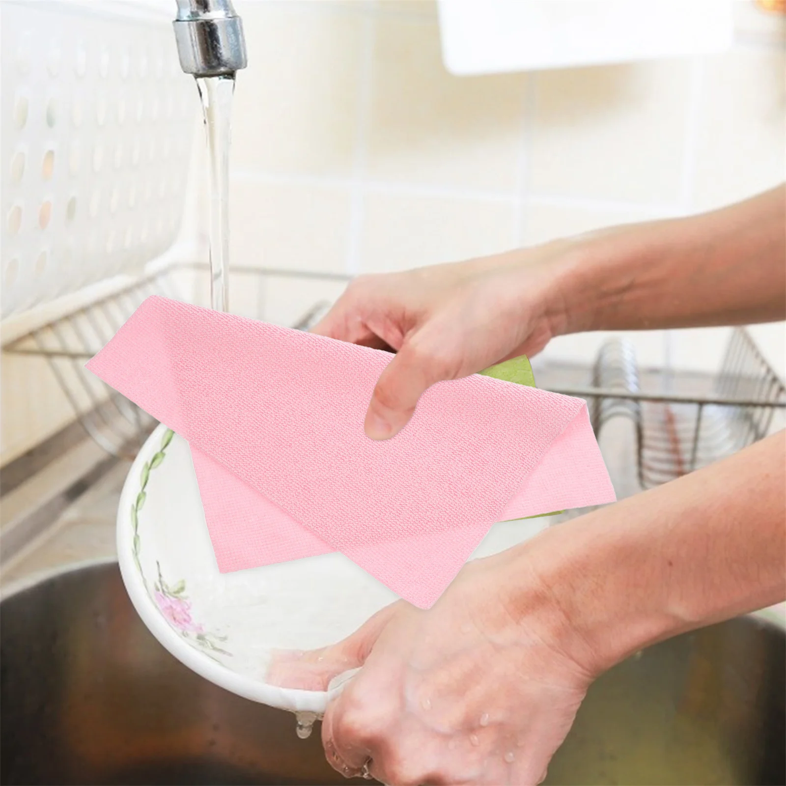 

Microfiber Cleaning Cloth Roll Square Durable Reusable Streak Car Workshop Cleaning Cloths Bulk