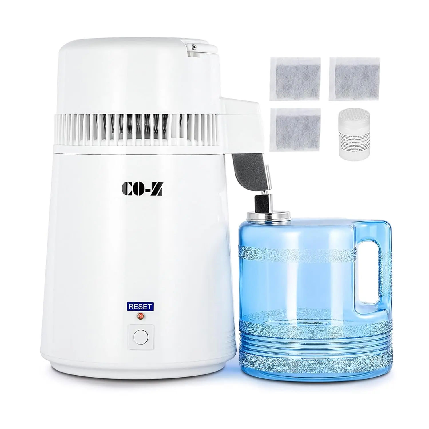 

1.1 Gallon Water Distiller, 750W Countertop Pure Water Maker, 4L Distilled Water Machine for Home Office