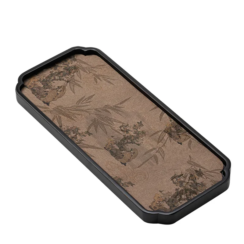 New Chinese Bamboo Tea Tray High-grade Household Simple Dry Brew Tea Table Kung Fu Tea Set Small Tray