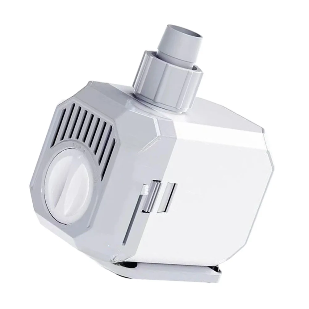 Pump for Fish Tank with Dual Suction Capability and Adjustable Flow Rate Suitable for Hydroponics and Fountains