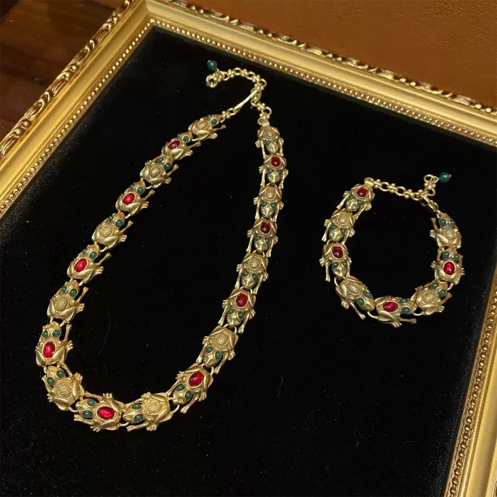 

French retro trendy vaction copper plated with 18K jewelry geometric style bracelet for women‘s girl party gift jewlry whosale