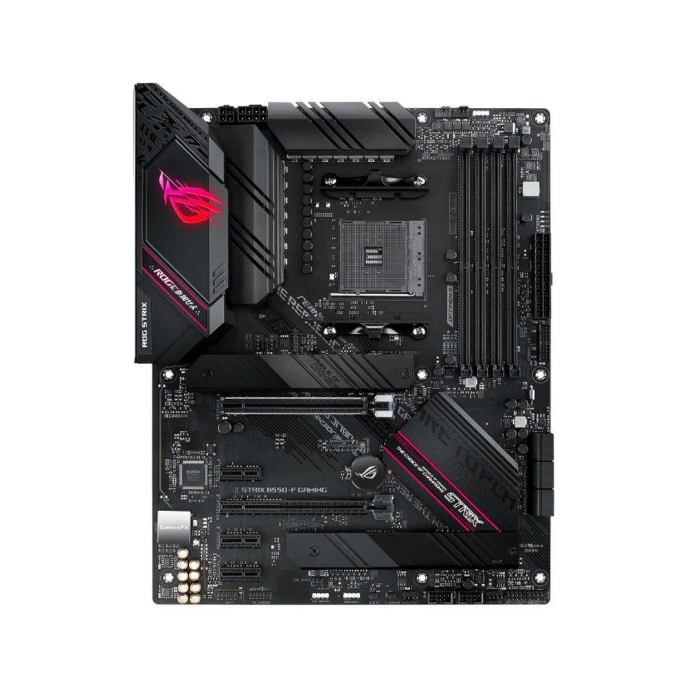 Материнская плата ASUS AMD B550 Ryzen AM4 Gaming ATX ROG STRIX B550-F GAMING Поддержка 5700x3D 5800X 5600G CPU DDR4 Dual M.2 PCIe 4.0
