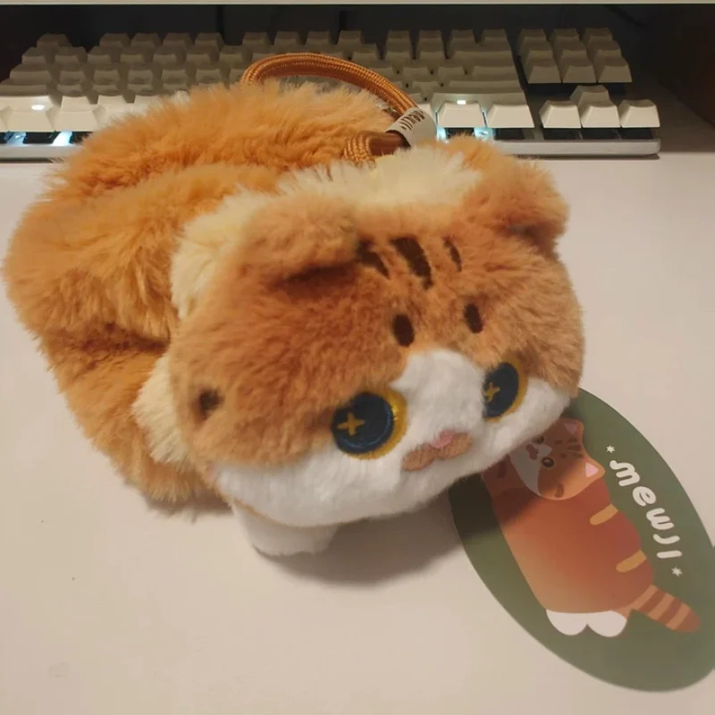 กระเป๋าใหม่รุ่นมินิ กระเป๋าใส่เหรียญปักลายแมวน่ารัก ตุ๊กตาแมว ดอกไม้ ขนมปังแมว กระเป๋าสะพายข้าง ของขวัญชิ้นเล็ก