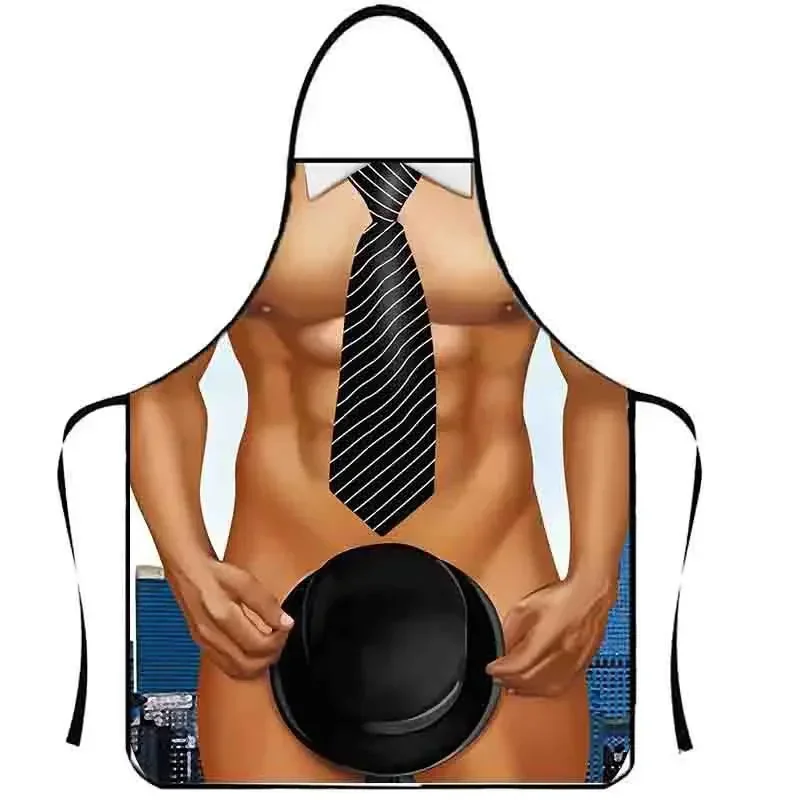 Kitchen Apron Chef Cooking Gag Gift Creative Funny Grilling Funny Baking Aprons for Men Women