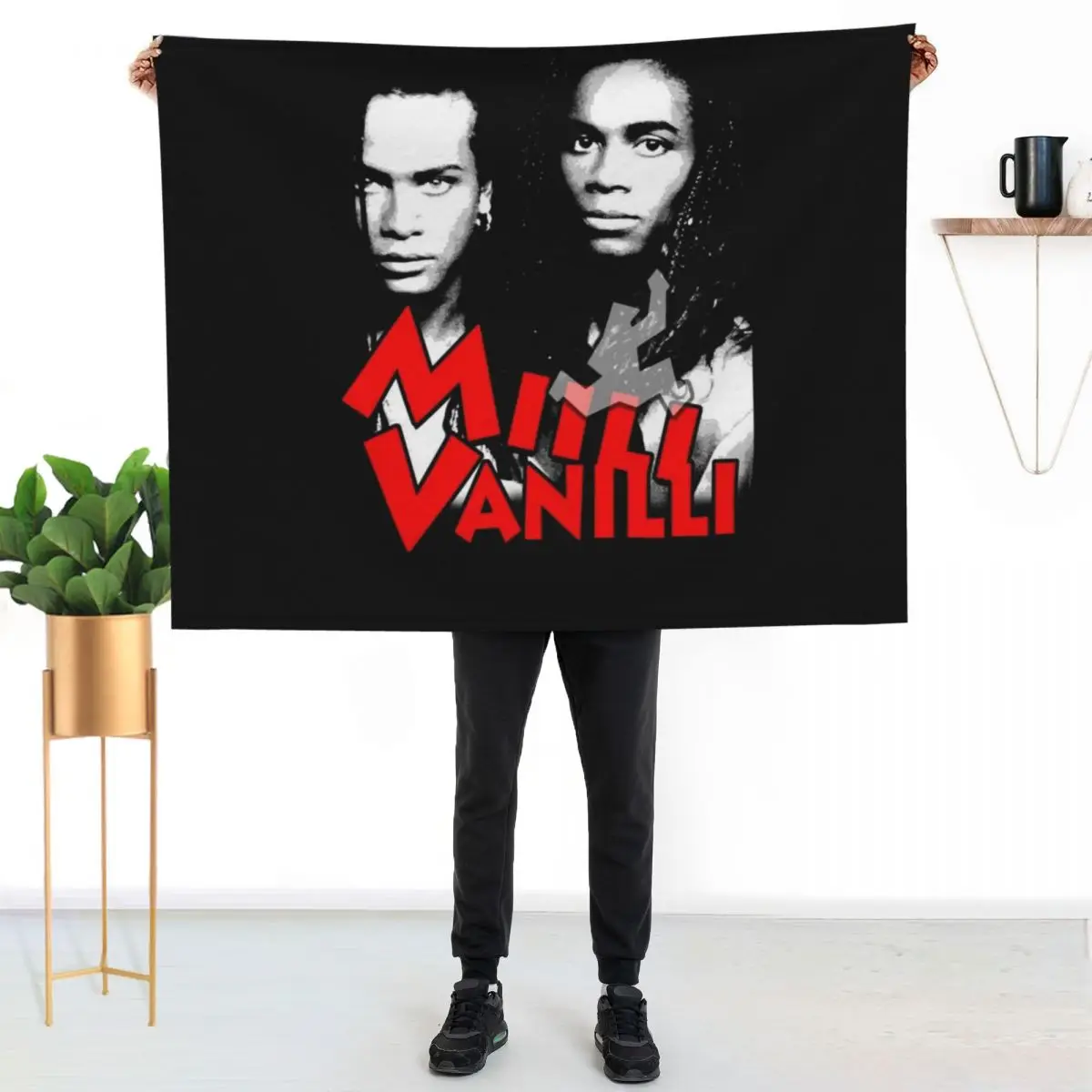 Milli Throw Blanket For Sofa Thin Loose Polar Bed Fashionable Sleeping Bag christmas decoration Blankets