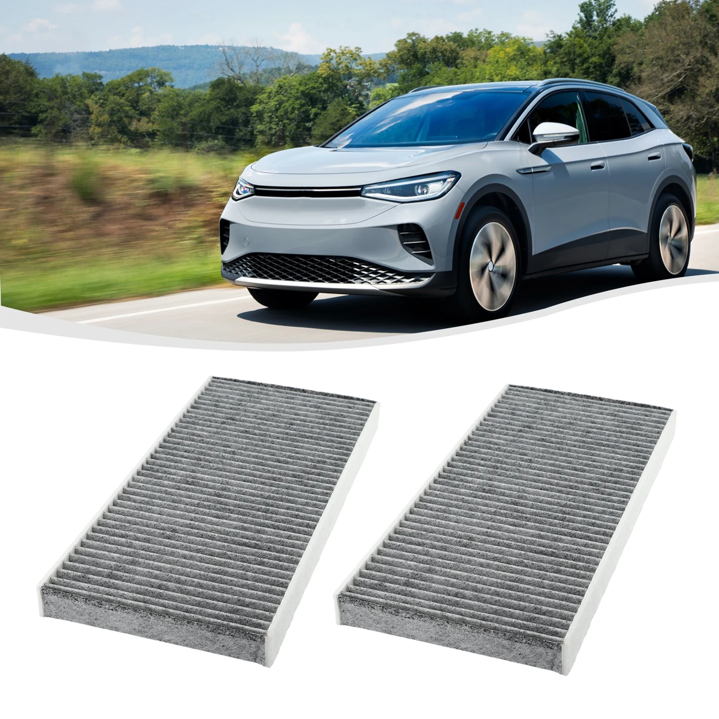 Cabin Filter Element Ensure Clean Air For Your ID4X ID4 Crozz And ID4 SUV With Our Durable Cabin Filter Accessory Quick Install