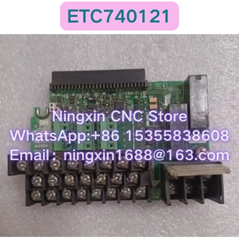 Second-hand ETC740121 YPHT31636-1C Terminal Board Tested OK