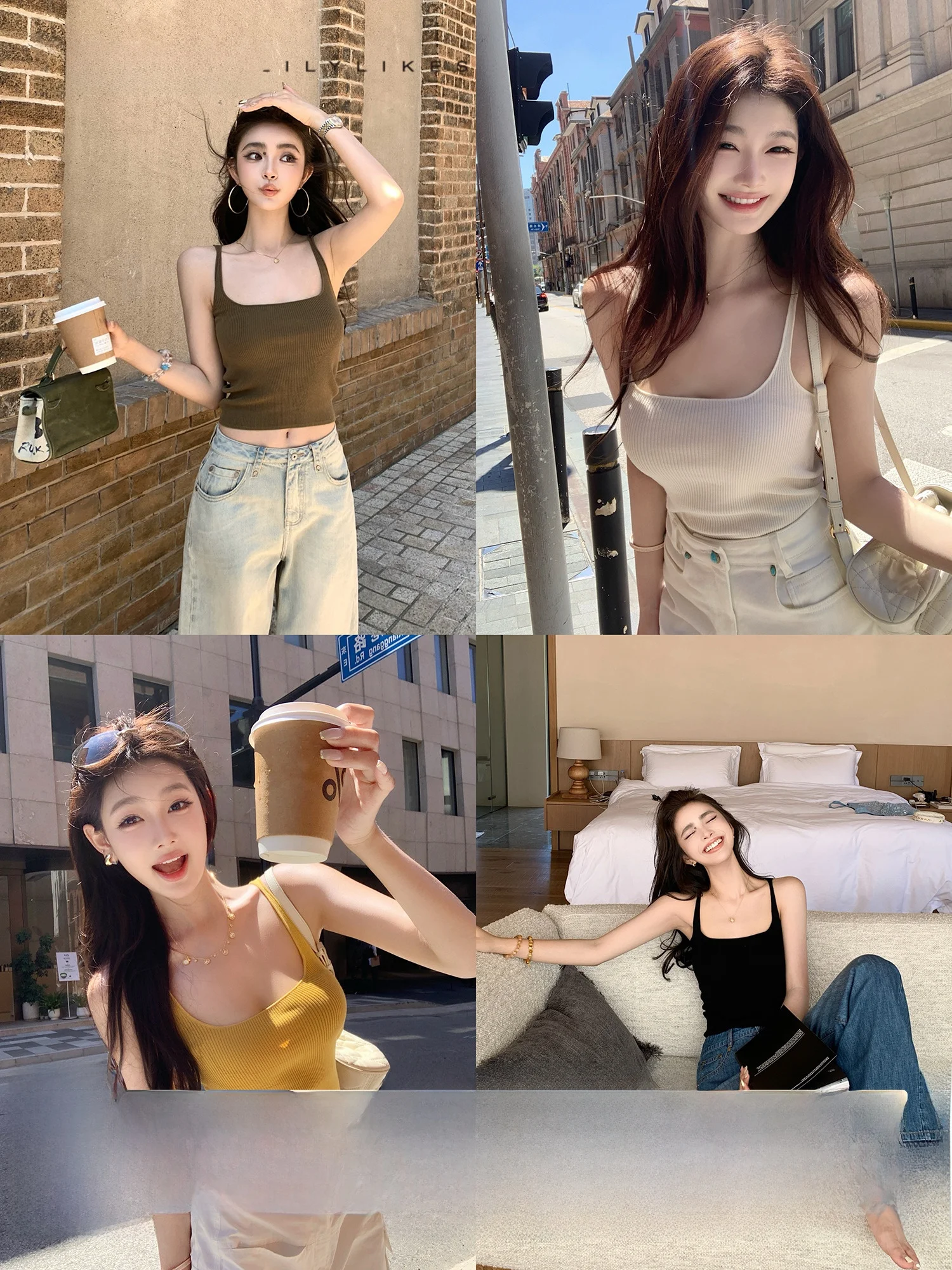 

Летний жилет Lilylikes из ацетата и лиоцелла, свободный повседневный женский жилет из смеси волокна стандартной длины