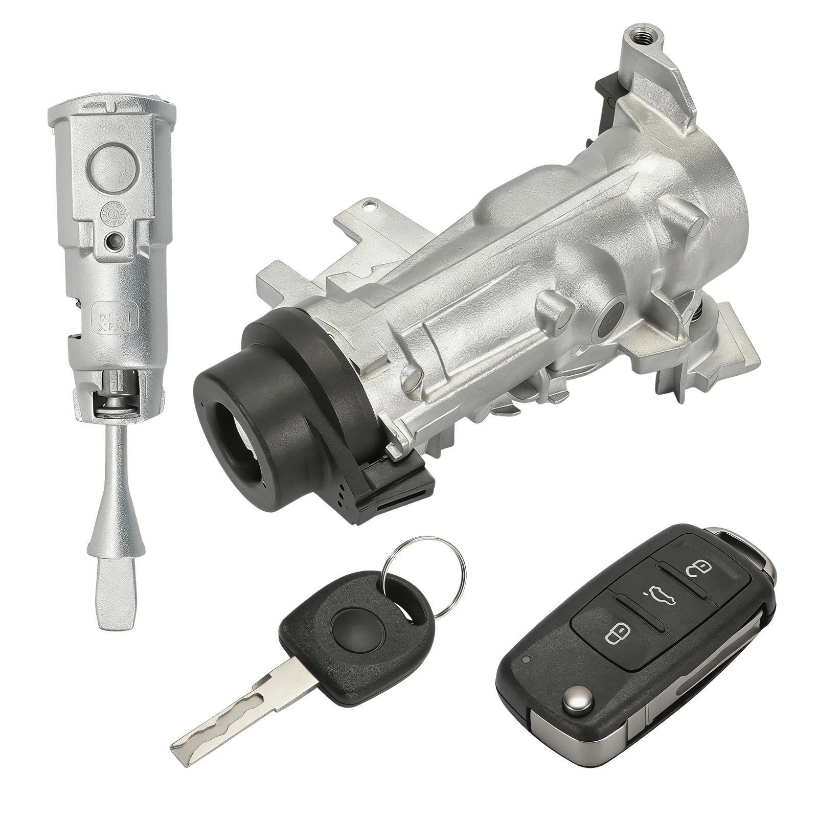 

1K0905851B Ignition Starter Switch Kit With 2 Keys & 2 Screws 1K0905865 For VW Tiguan Touran Audi TT SEAT Leon Skoda Superb