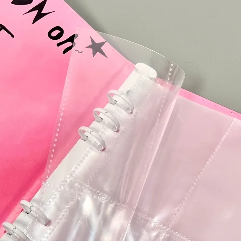 De Powerpuff Girls Blossom Student PU leer A5 kaartalbum Kawaii girly hart fotokaart album vakantiecadeau groothandel