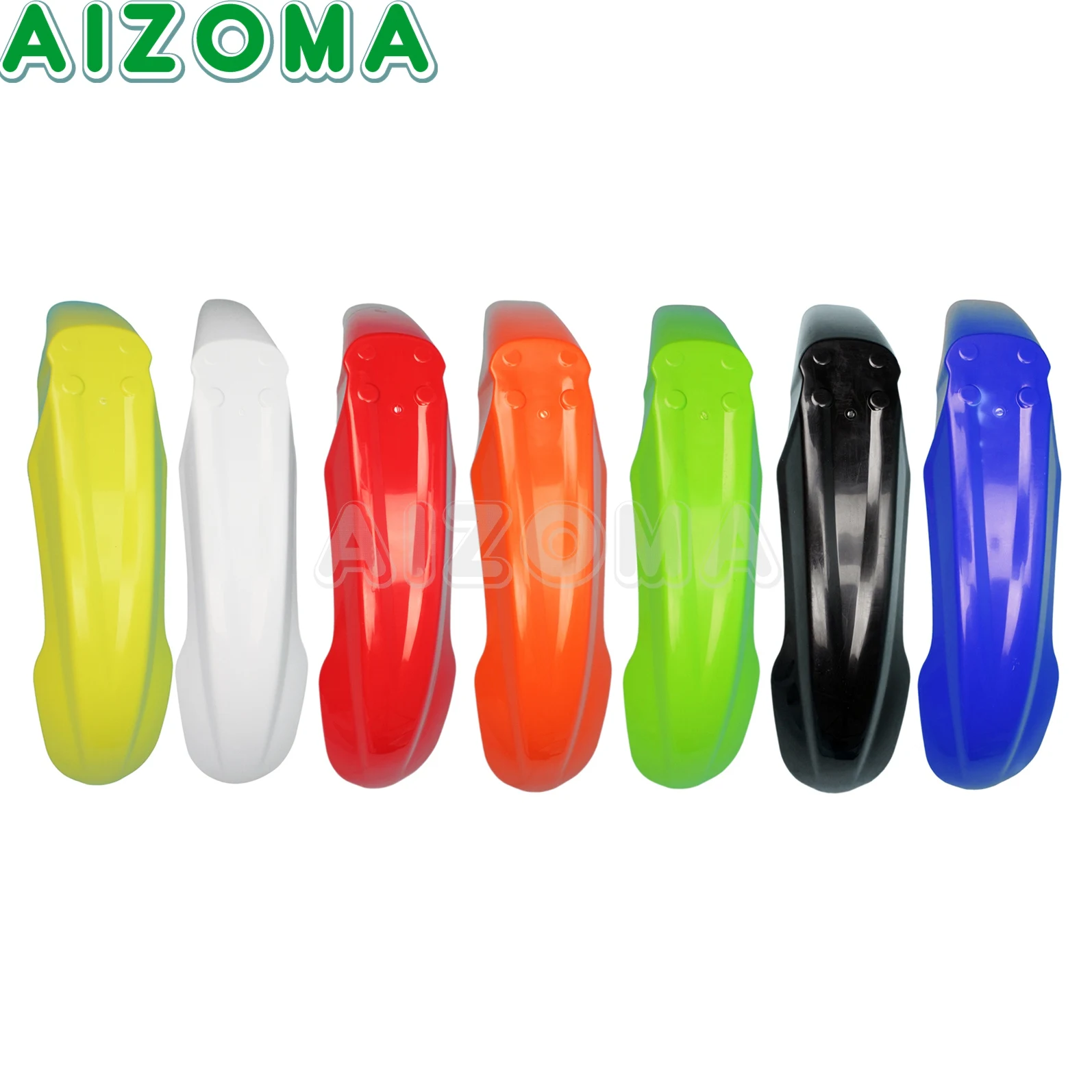 Dirt Bike Blue Front Fender Mudguard Plastic Mud Guards for Yamaha TTR250 TTR225 TTR230 TT600RE WR250F WR450F YZ XT Universal