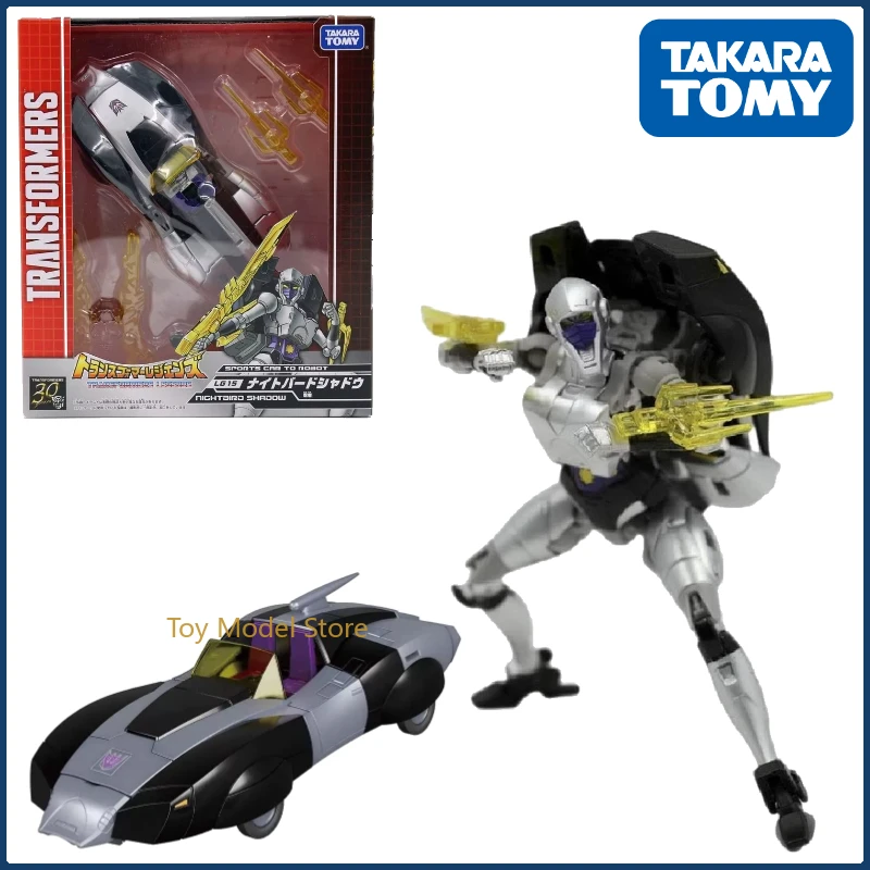 

In Stock Takara Tomy Transformers Japanese version LG series LG-15 Nightbird Collectible Figures Movable Toys Ornaments Popular