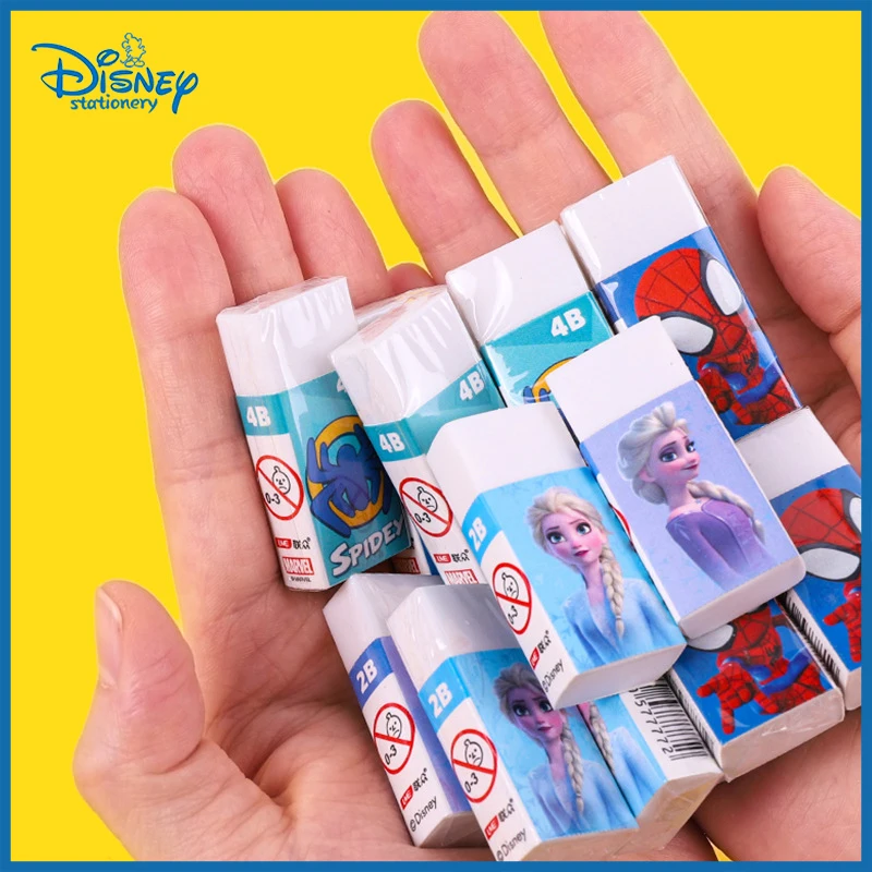 disney childrens spiderman e mickey eraser esfregando borracha desenho do exame esboco estudante limpo pvc presente atacado 2b4b 01