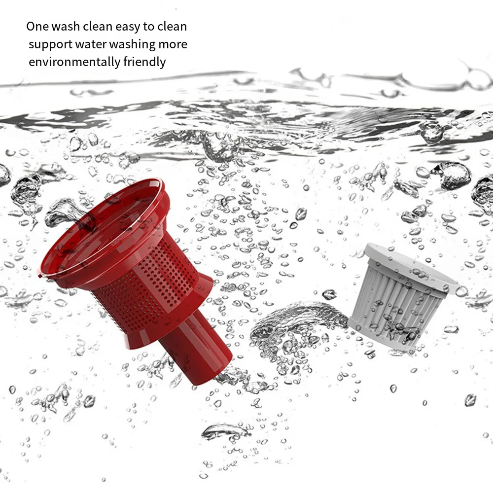 Aspirapolvere portatile lungo 5m, aspirapolvere Plug-in 400W per la casa dell'auto, forte traino di aspirazione lavabile a ciclone