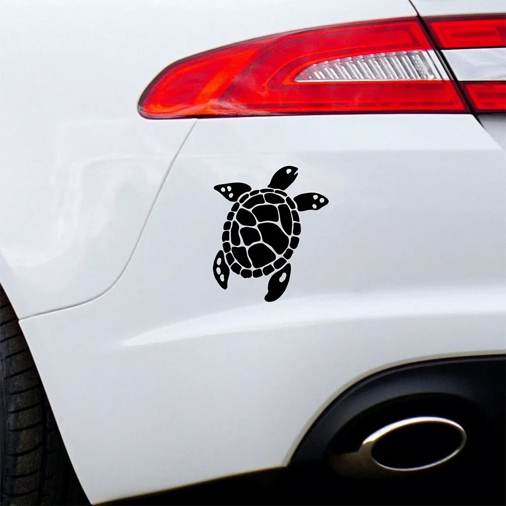1Pc Sea Turtle Vinyl Sticker, Waterproof Decal for Car SUV RV Camper Offroad Decor, Holiday Gift