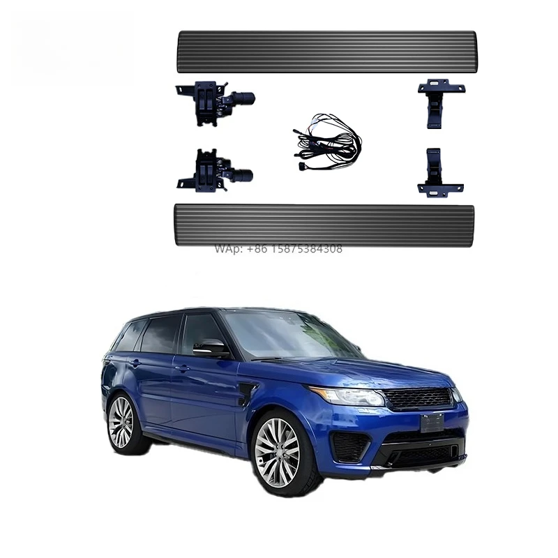 

Colorful Electric Side Step LED Lights Electric Pedal Auto Power Running Boards for Range Rover Sport 2013-2022