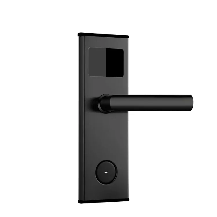 Hot sale hotel key card reader card swipe  smart Security digital door lock with door lock system