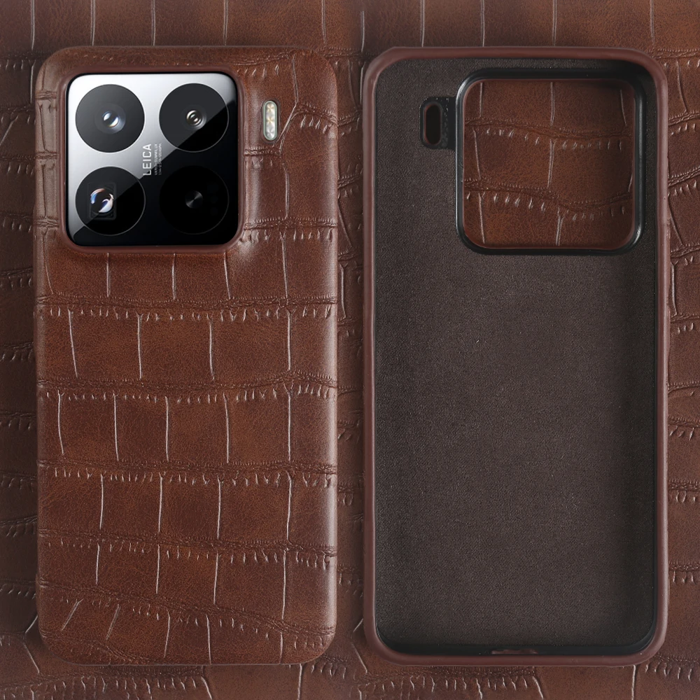 

Роскошный кожаный чехол для телефона Xiaomi 17 Pro Max 15 15S 14 Ultra 14T 13 13T 12 12T Pro 11 11T Противоударный защитный чехол Capa