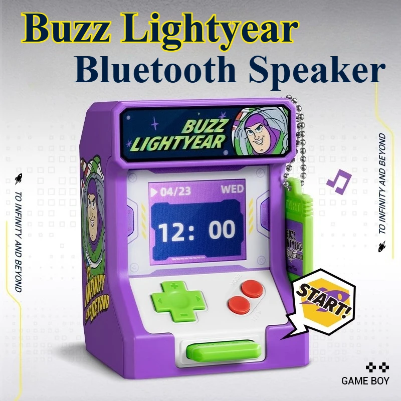

Buzz Lightyear Series Game Console Shaped Speaker Bluetooth Disney Anime Cartoon Character Small Bluetooth Speaker Male Gift