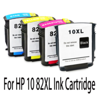 For HP 10XL 82XL Ink Cartridge For HP 500/500PS/800/800PS/815/820/815mfp/820MFP/1100/2200/2300/2230/2250/2280/2600/1700 Printer