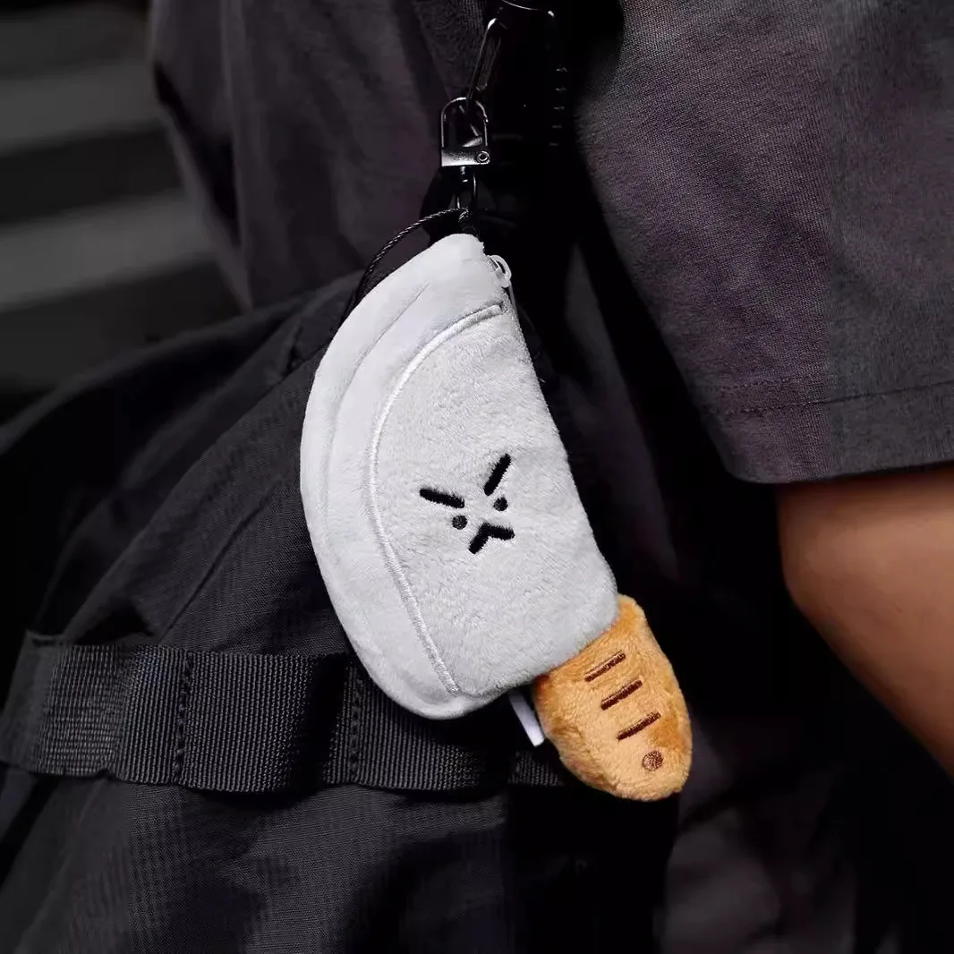 

Забавный и креативный кухонный нож, плюшевый Кошелек для монет, маленький нож, кукла, подвеска, плюшевый нож, подвеска для наушников и сумки, маленький подарок