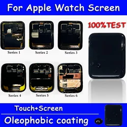AMOLED For Apple Watch Series 1 2 3 4 5 6 LCD Touch Screen Sensor Digitizer Assembly For iWatch SE Display 38/42MM 40/44MM