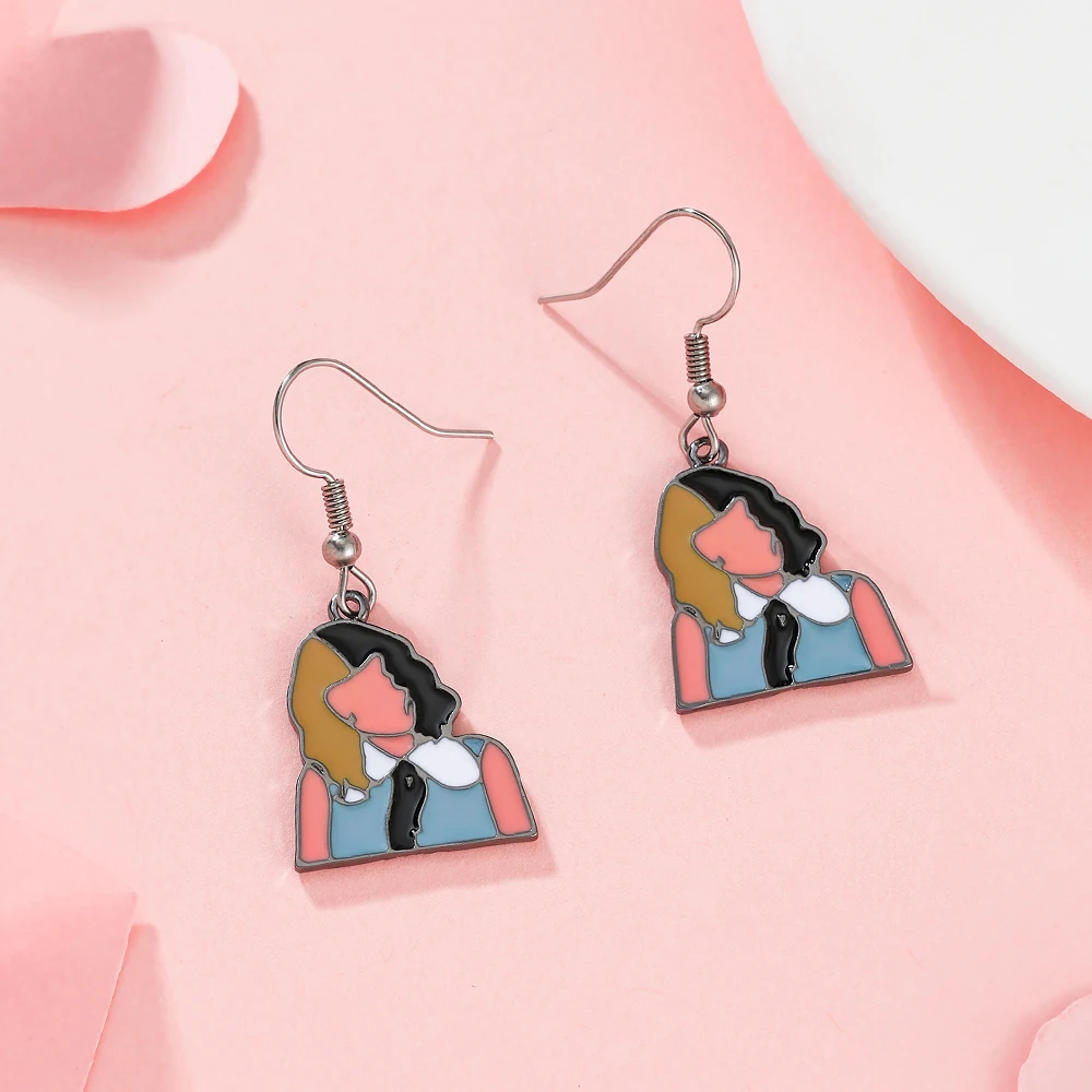 Melanie Martinez Creative Earrings Pendant Cry Baby Album Fashion Jewelry Fans Exquisite Accessories Gifts for Friends