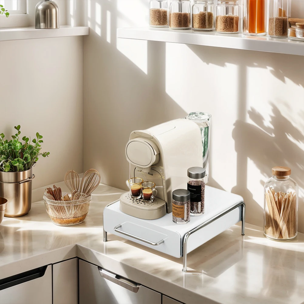 حامل كبسولات القهوة يحمل ما يصل إلى 36 كبسولة، رف تخزين كبسولات القهوة المعدنية، حاوية كبسولات القهوة، ملحقات القهوة