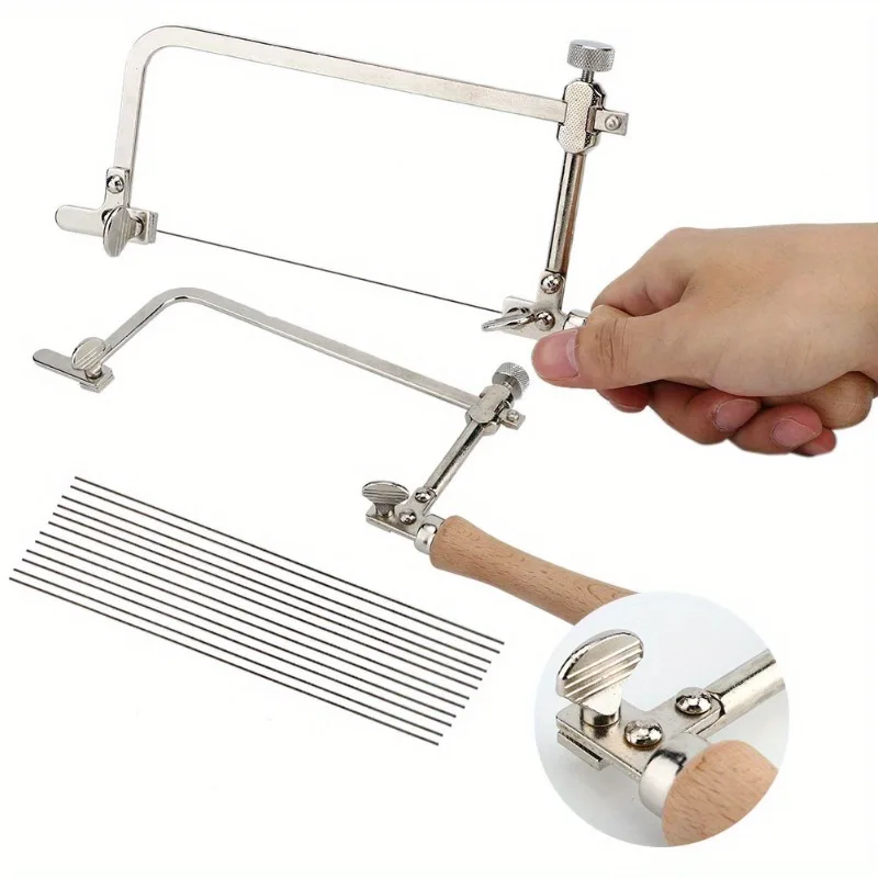 

DIY деревообрабатывающая стальная пила, изготовление ювелирных изделий, оборудование для резки деревянной ручки, ювелирный инструмент, пила, пила с ручкой по дереву, деревообрабатывающая пила