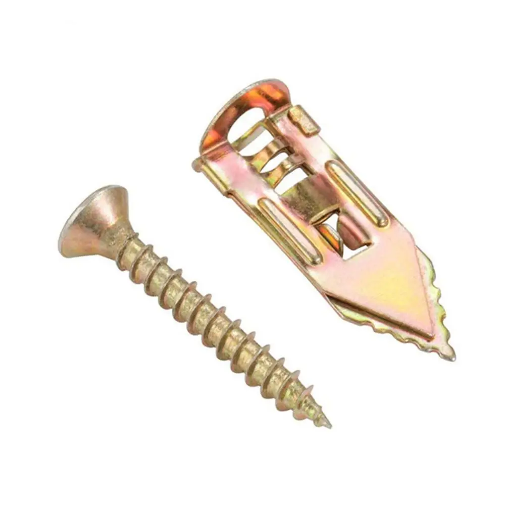 For Gypsum Board Self-Drilling Self-Tapping Screws Kit Screws Expansion Nails Dowel Fixing Tools Plasterboard Wall Fixing Plug