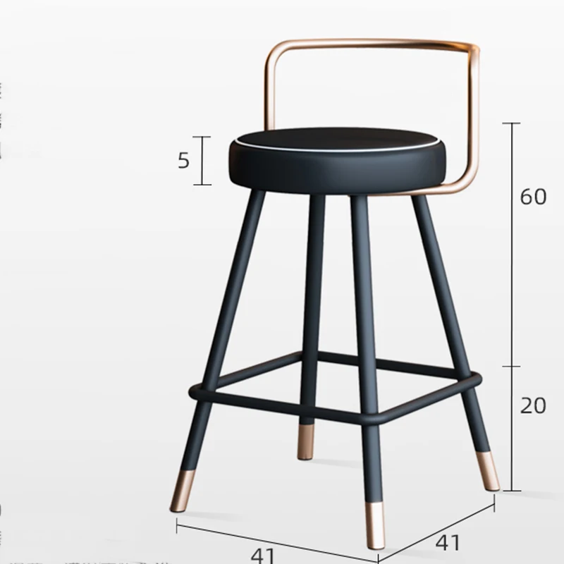 골드 카운터 스툴 악센트 액세서리, 하이 키 바 스툴, 럭셔리 바스툴, 에스프루카디라, 거실 가구