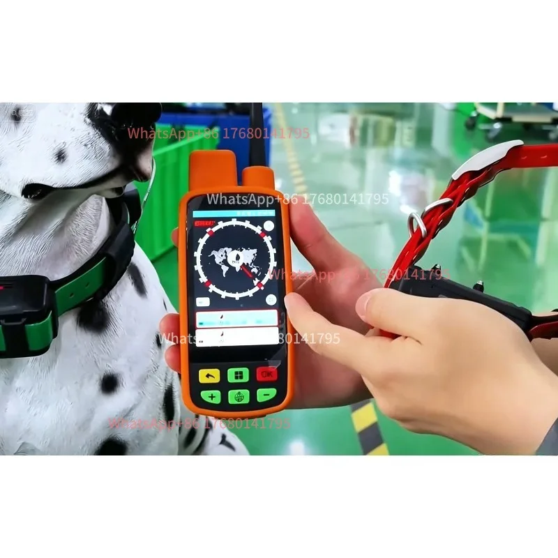 ESEEK Smart Dog GPS Tracker Collar 4G VHF 15KM Long Range IP68 with Android Geofence Management