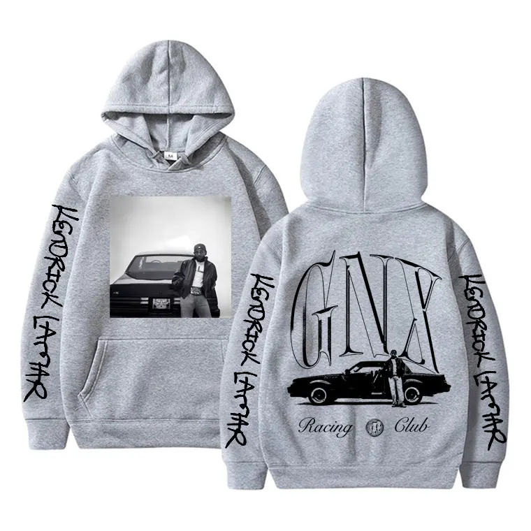 Kendrick Lamar Double Sided Prrint Hoodie Men Women Fleece Cotton Sweatshirt Oversized Hoodies Men\'s Hip Hop Fashion Streetwear