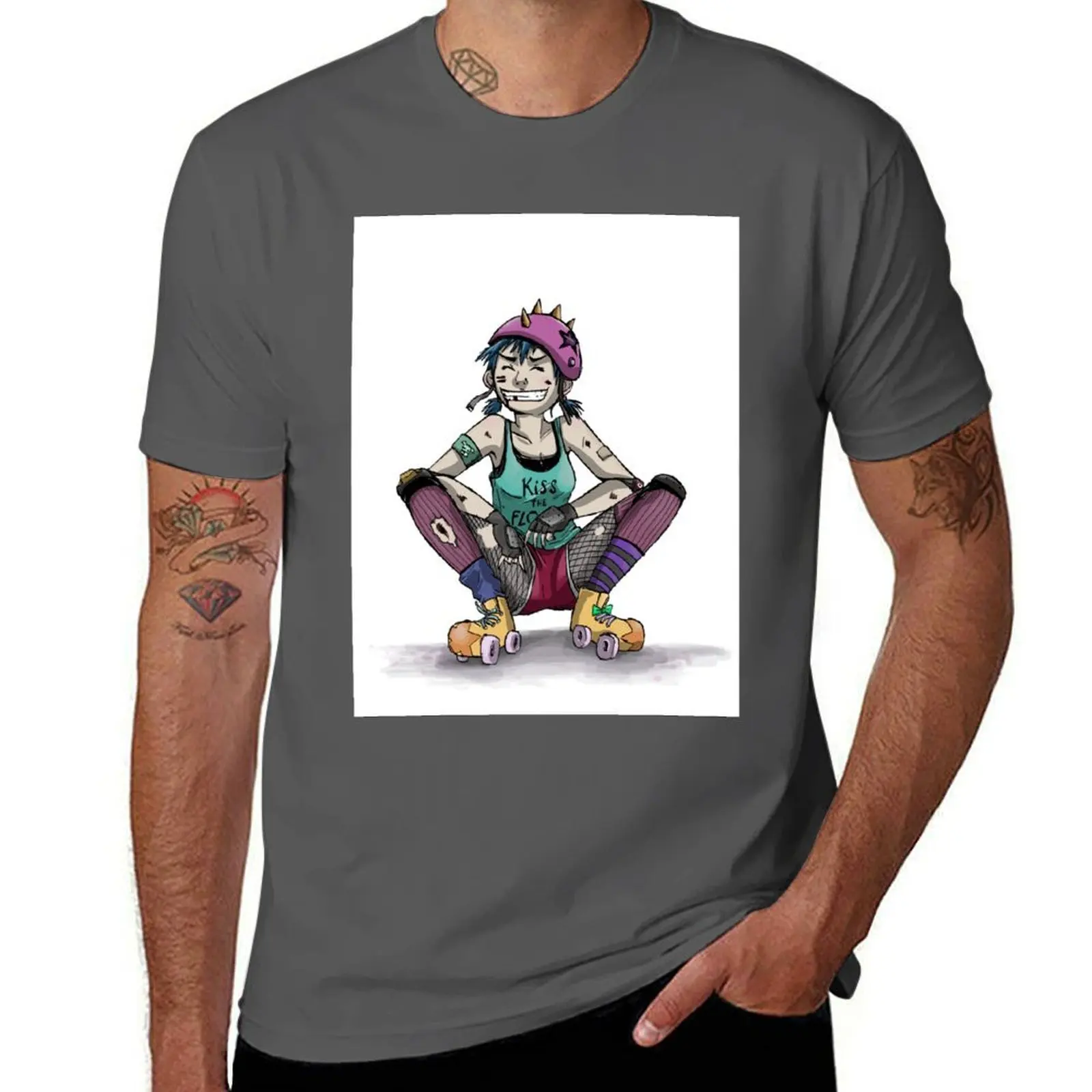 

Roller Girl T-Shirt cotton t shirt man man t shirt designer T-Shirt